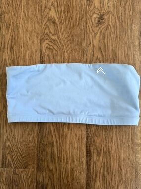 Oner Active Light Blue Bandeau Sports Top Size XXL